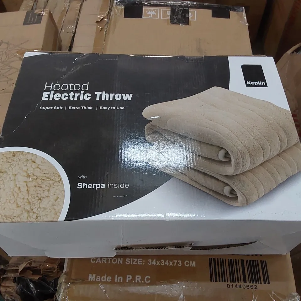 BOXED KEPLIN ELECTRIC HEATED THROW