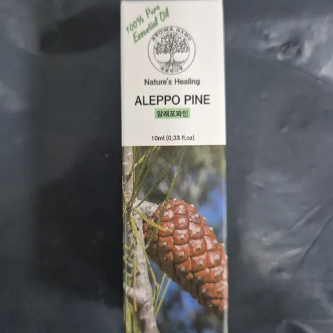 BOX OF APPROXIMATELY 50 NATURE'S HEALING ESSENTIAL OIL - ALEPPO PINE (10ML)