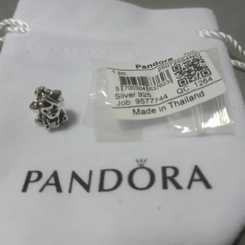 PANDORA PUPPY THEMED CHARM