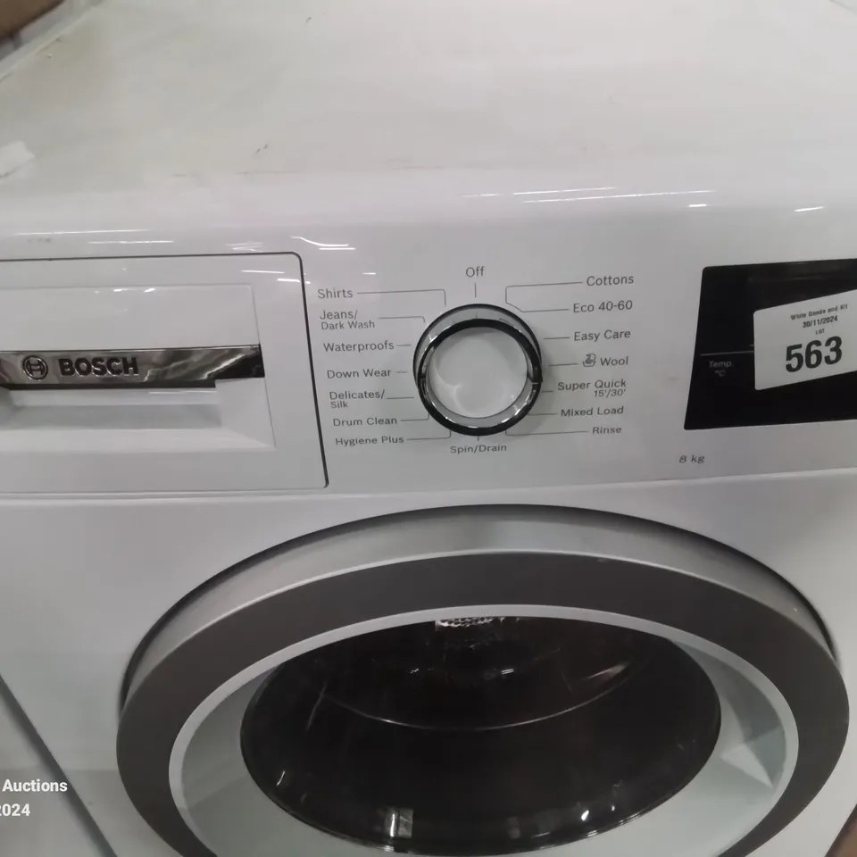 BOSCH SERIES 4 WAN28250GB WASHING MACHINE - WHITE 