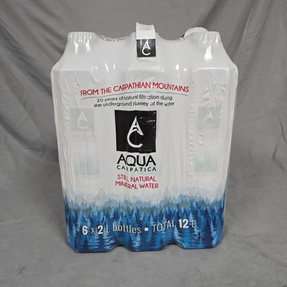 AQUA CARPATICA STILL NATURAL MINERAL WATER - 6 X 2L