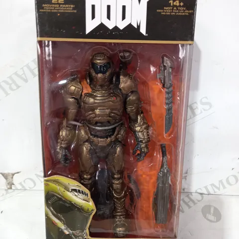 MCFARLANE COLLECTIBLE DOOM SLAYER FIGURE - BRONZE EDITION