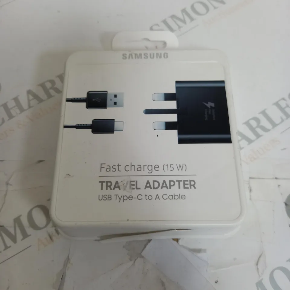 SAMSUNG FAST CHARGE TRAVEL ADAPTER USB TYPE-C TO A CABLE
