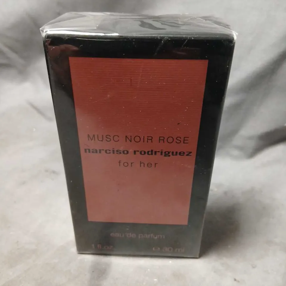 BOXED AND SEALED MUSC NOIR ROSE NARCISO RODRIGUEZ FOR HER EAU DE PARFUM 30ML