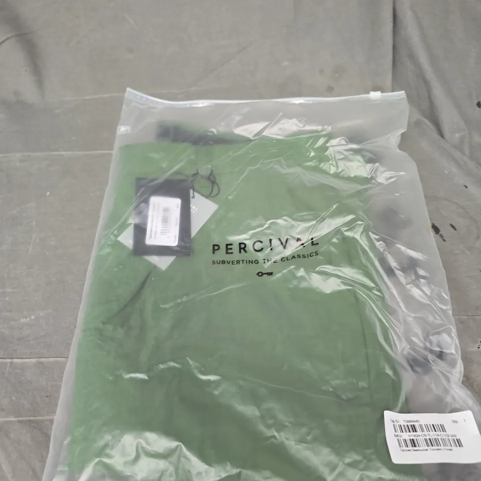 BAGGED PERCIVAL TAILORED TROUSERS - SIZE W34