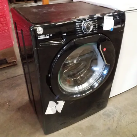 HOOVER H-WASH 300 LITE 9KG WASHING MACHINE BLACK - UNPROCESSED RAW RETURN