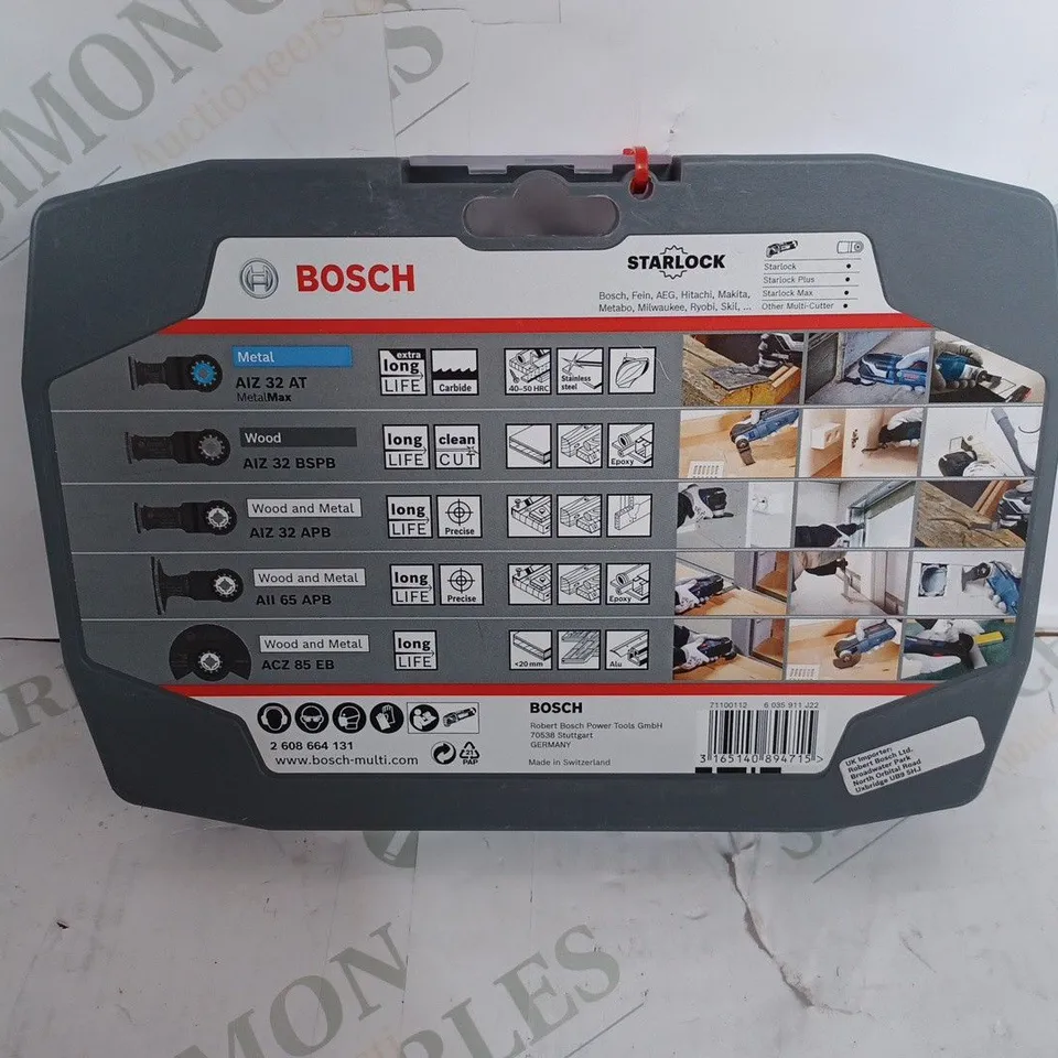 BOSCH STARLOCK CUTTING SET
