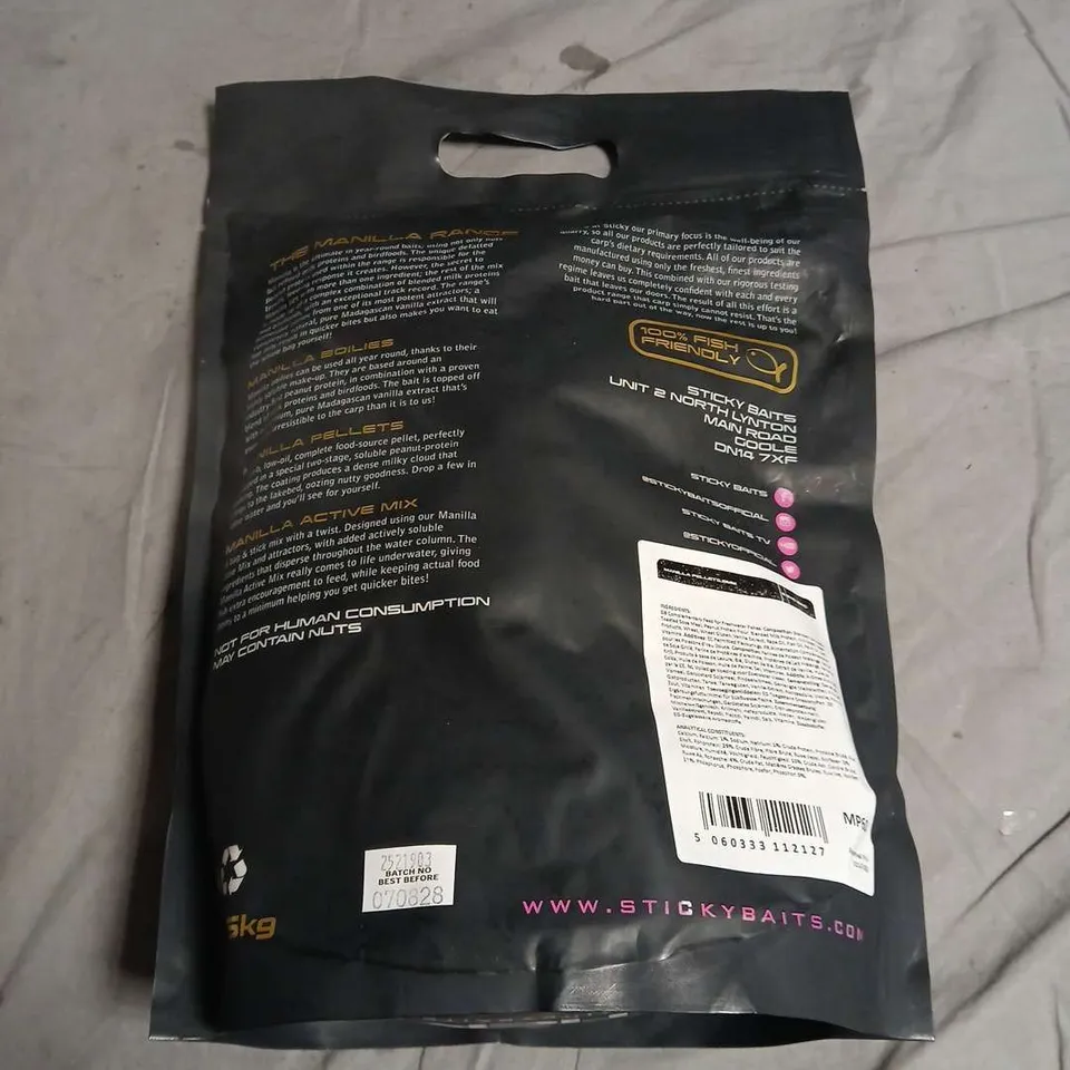 STICKY BAITS MANILLA PELLETS –2.5KG