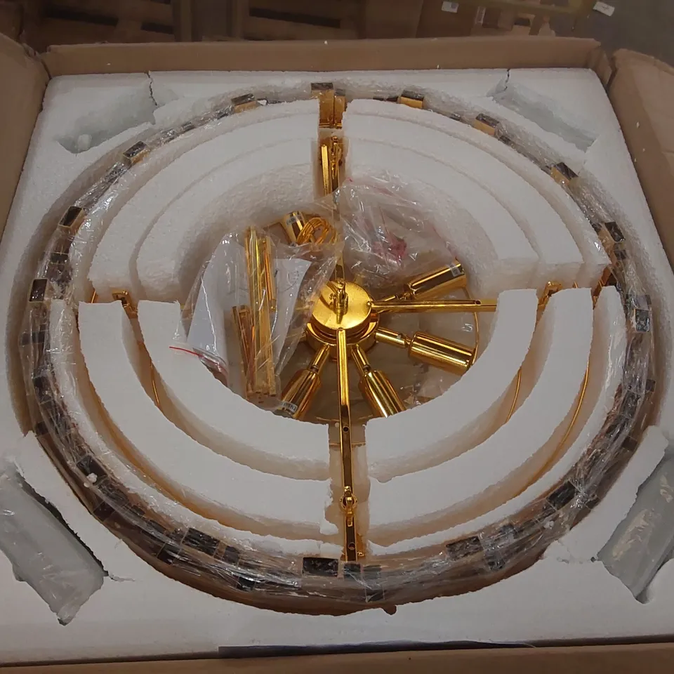 BOXED AASTON CHANDELIER