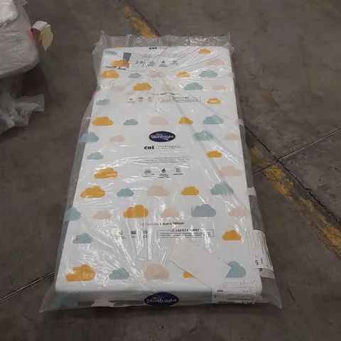 QUALITY BAGGED SILENTNIGHT SNUGGLE 70CM COT MATTRESS