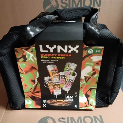 LYNX SUNSET FRESH EPIC FRESH GIFT SET – BATH & ANTIPERSPIRANT (6X PACK INSIDE)