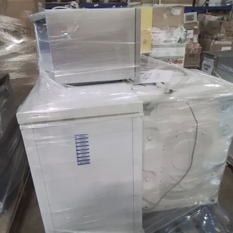 HAIER HCE203F FREESTANDING CHEST FREEZER 198L, BOSCH WAU28T64GB WASHING MACHINE 9KG WHITE AND SHARP COMBINATION MICROWAVE 40 LITRE 900 WATT