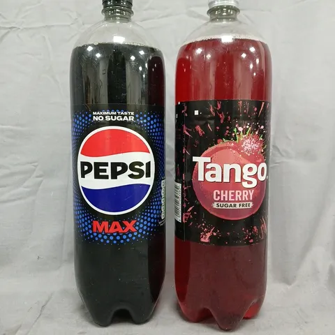APPROXIMATELY 4 ASSORTED DRINK ITEMS TO INCLUDE TANGO, PEPSI, ETC