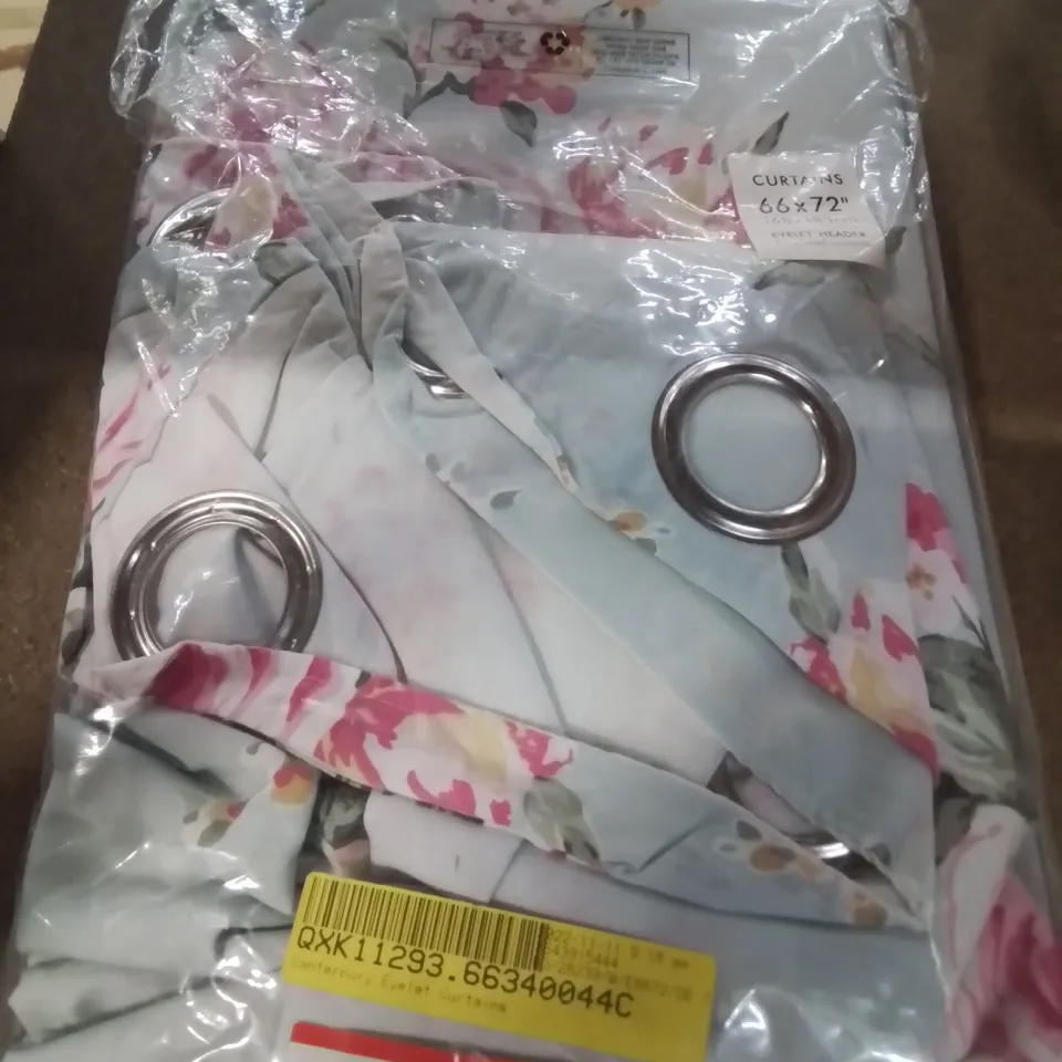 CATHERINE LANSFIELD CANTERBURY EYELET CURTAINS 