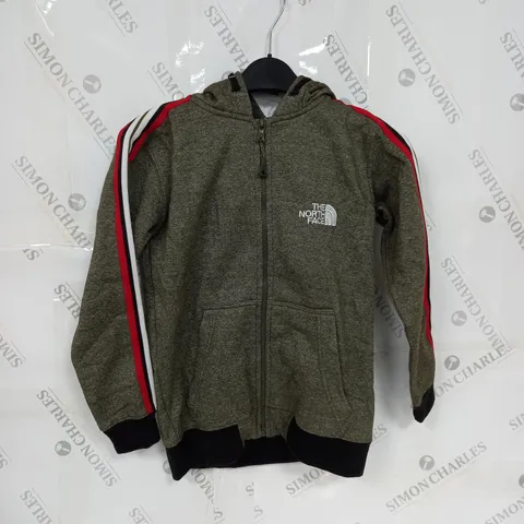 THE NORTH FACE KIDS ZIP HOODIE - SIZE 9-10 YEARS 