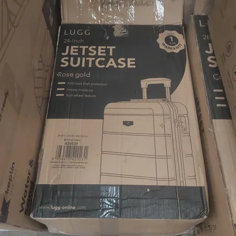 BOXED LUGG TRAVEL SUITCASE