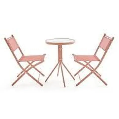 THE VERY COLLECTION HAWAII 3 PIECE BISTRO SET- CLAY