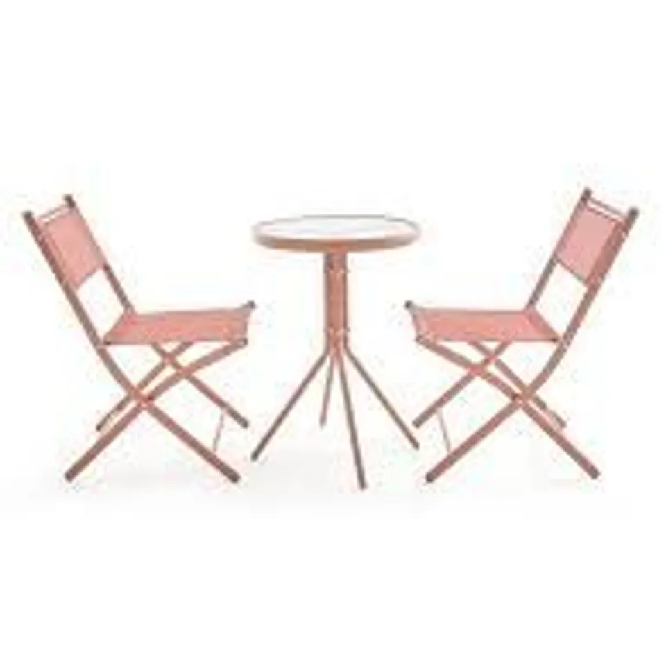 THE VERY COLLECTION HAWAII 3 PIECE BISTRO SET- CLAY