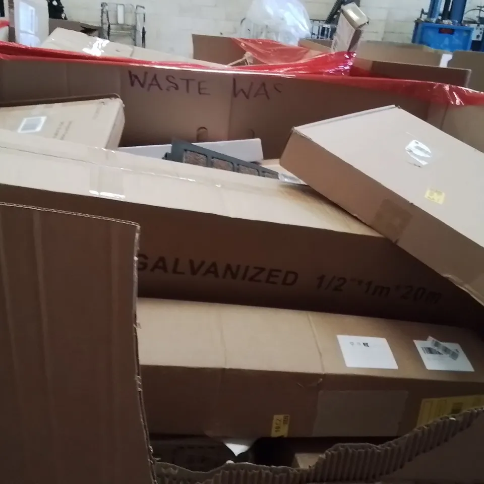 PALLET OF ASSORTED HOUSEHOLD GOODS AND PRODUCTS TO INCLUDE;PLAYMAT,GOVEE LIGHT,DISH RACK
