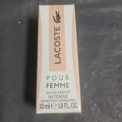 BOXED AND SEALED LACOSTE POUR FEMME EAU DE PARFUM 30ML