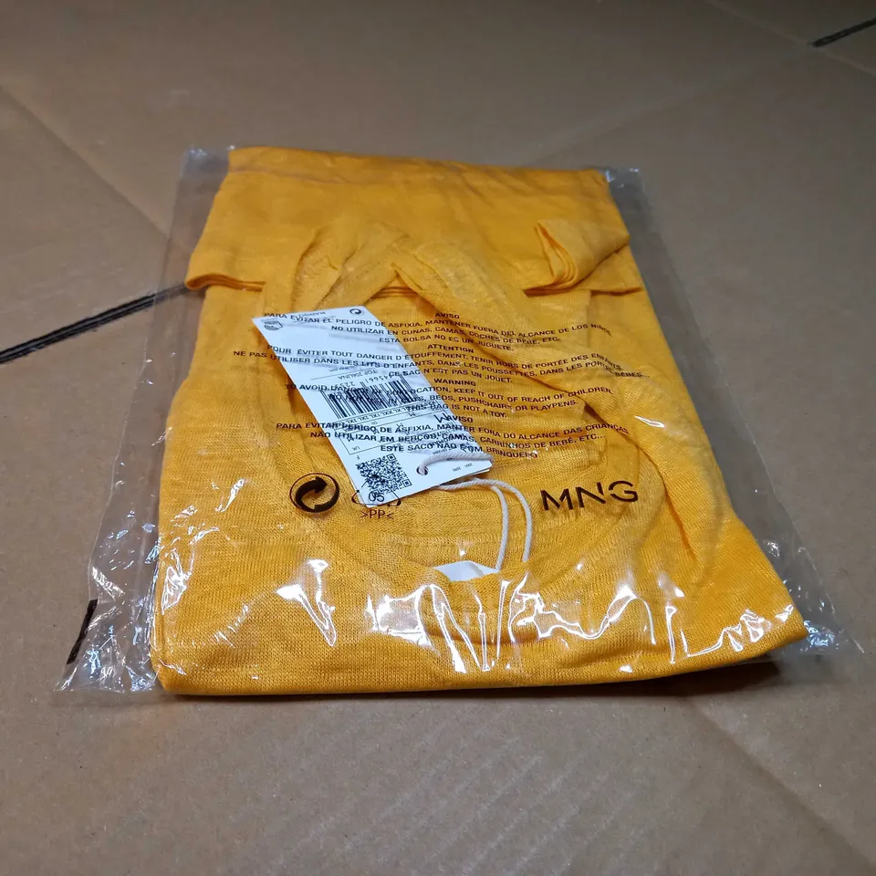 PACKAGED MNG OCHRE VEST TOP - MEDIUM