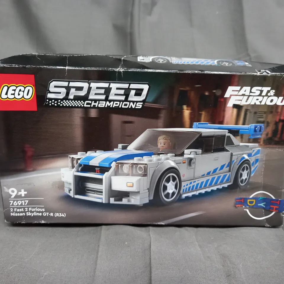 LEGO SPEED CHAMPION 2 FAST 2 FURIOUS NISSAN SKYLINE GT-R (R34)