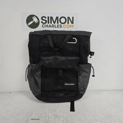 LIVEBOX EN DIRECT HIKING BACKPACK – BLACK WITH GREY PANELS