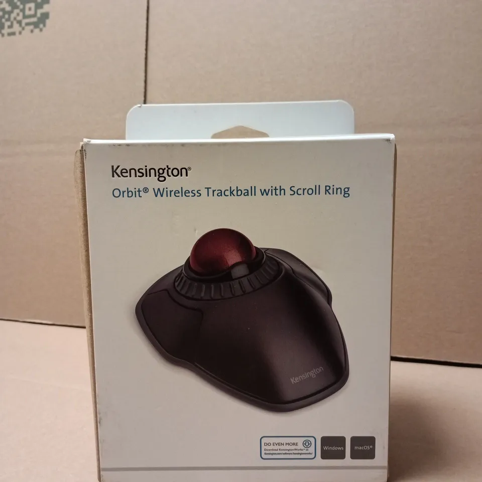 KENSINGTON ORBIT K70992WW WIRELESS OPTICAL TRACKBALL - BLACK 