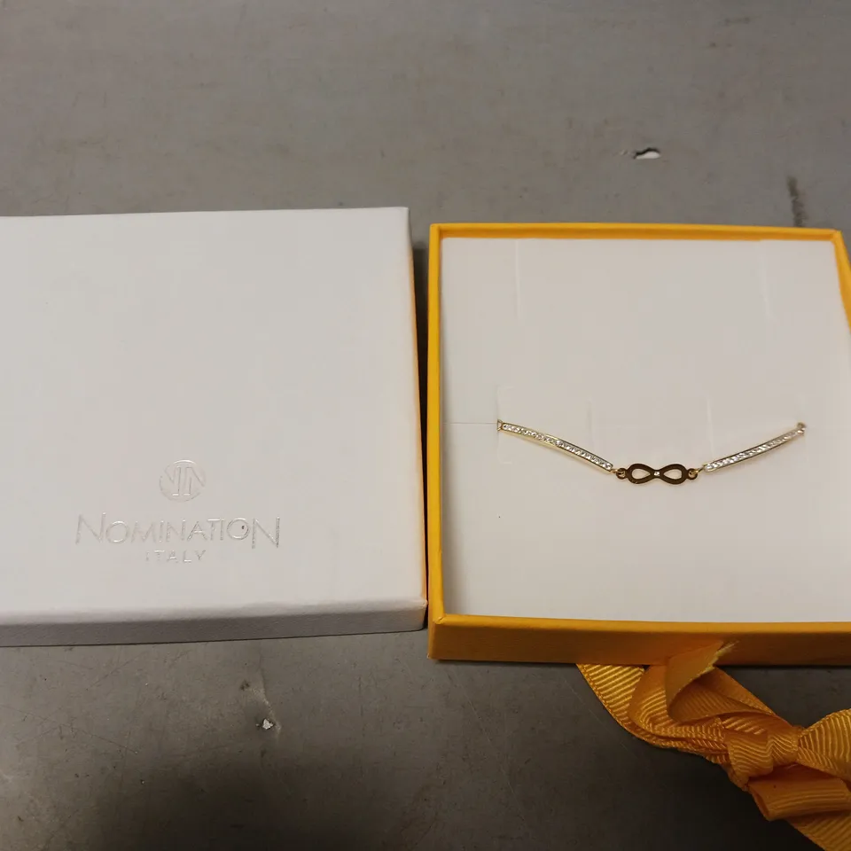 NOMINATION ITALY GOLDEN BRACELET WITH INFINITY SYMBOL