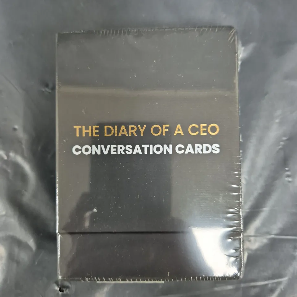 SEALED THE DIARY OF A CEO CONVERSATION CARDS