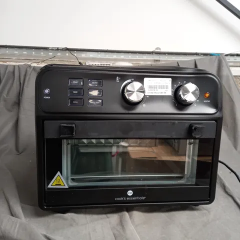 BOXED COOK'S ESSENTIAL 21-LITRE AIRFRYER OVEN IN BLACK