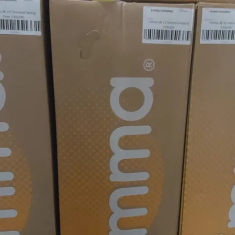 BRAND NEW BOXED EMMA UK V2 DIAMOND HYBRID 150 x 200CM KING SIZE MATTRESS 