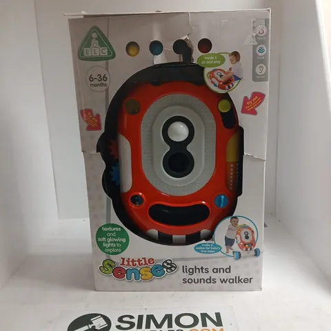 ELC LITTLE SENSES LIGHTS AND SOUNDS WALKER – BOXED, FOR 6–36 MONTHS