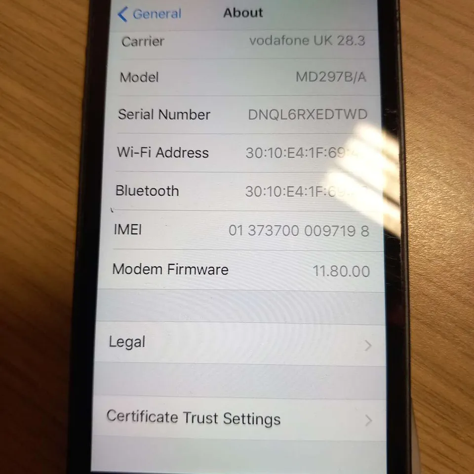 APPLE IPHONE 5 (16GB) - MD297B/A MOBILE PHONE