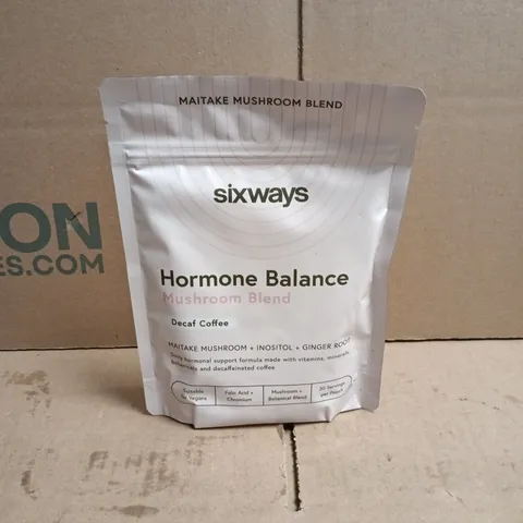 SIXWAYS HORMONE BALANCE MUSHROOM BLEND DECAF COFFEE 150G SUPPLEMENT 