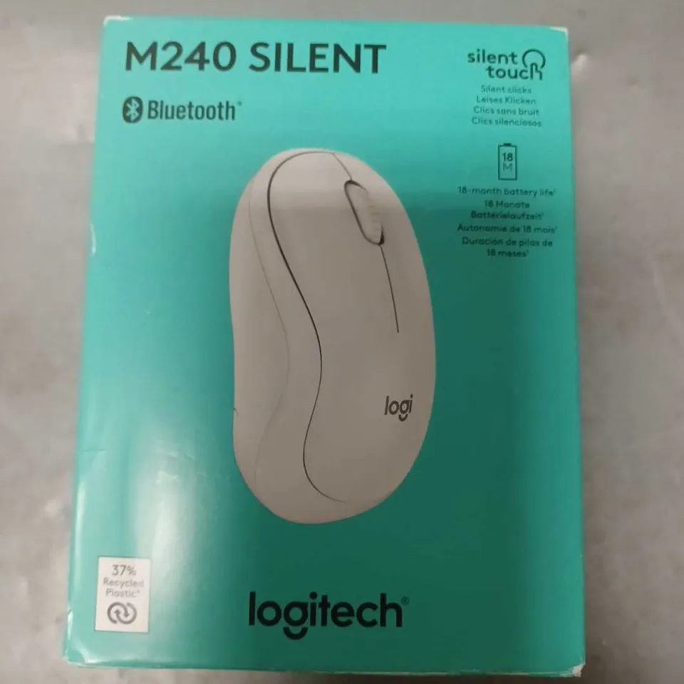 SEALED LOGITECH M240 SILENT WIRELESS OPTICAL MOUSE