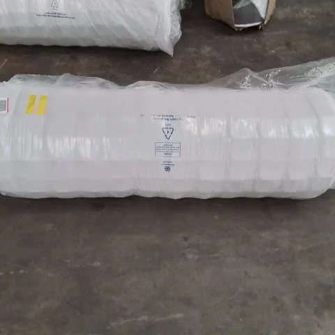 QUALITY BAGGED AND ROLLED SERENITY HYBRID COIL SPRING AND MEMORY FOAM 135CM DOUBLE MATTRESS