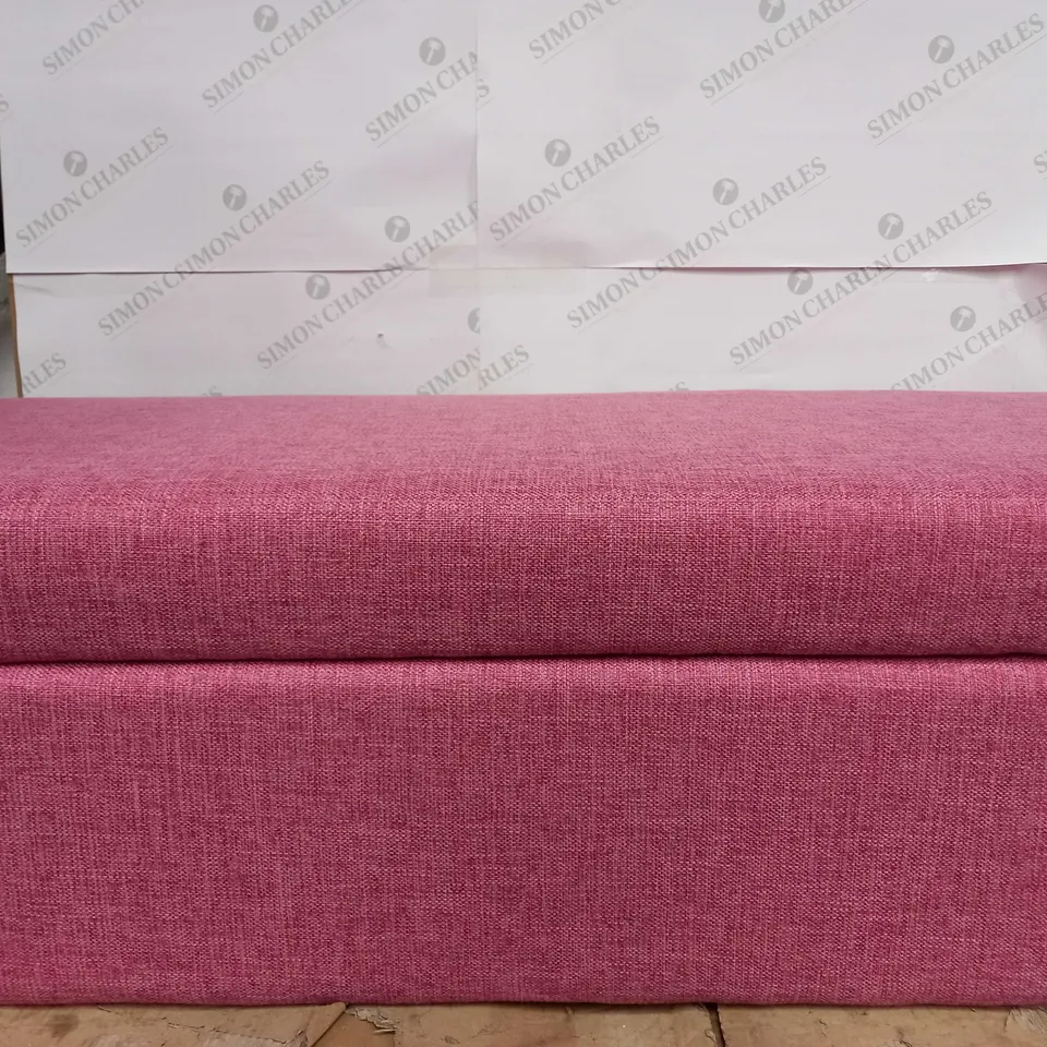 ALISON CORK STORAGE OTTOMAN - COLLECTION ONLY