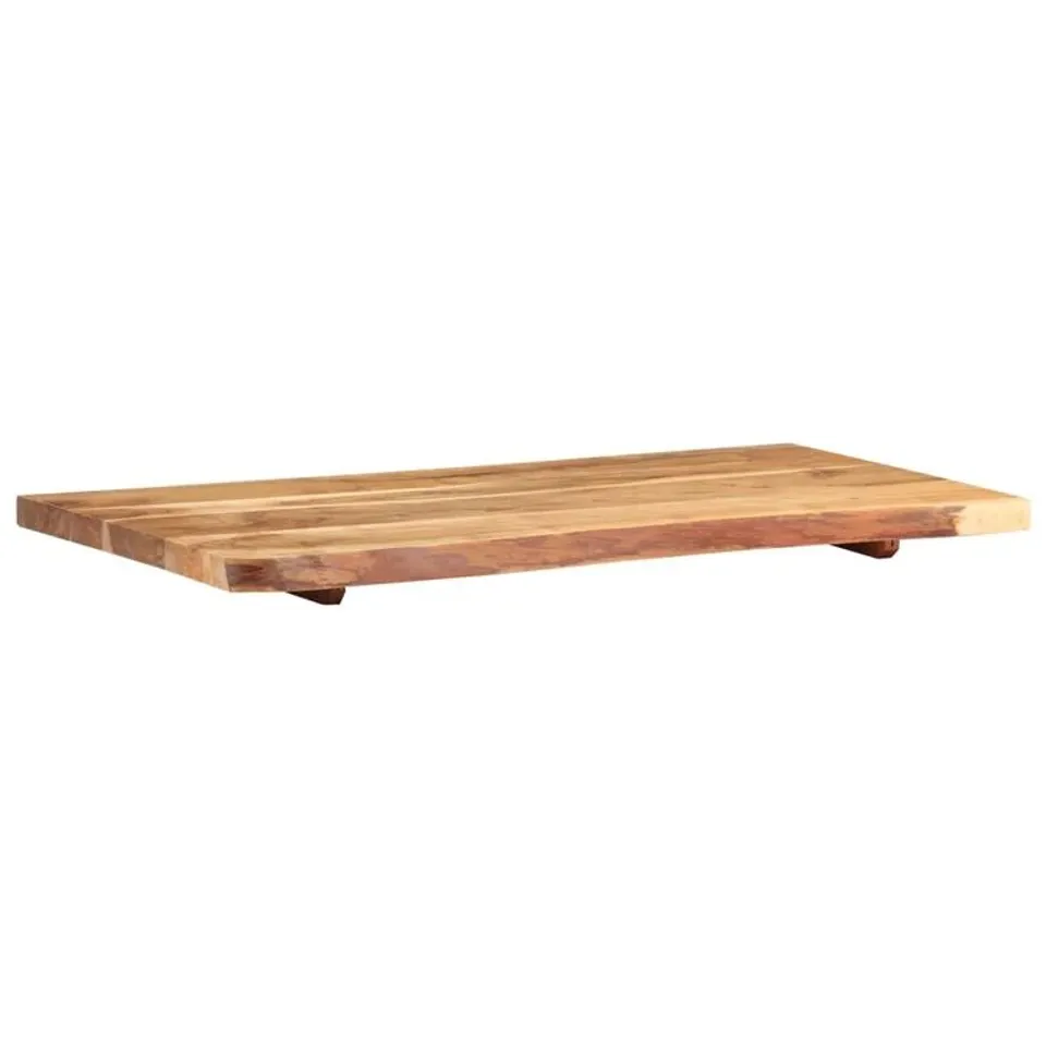 BOXED BRACEY SOLID ACACIA WOOD TABLE TOP