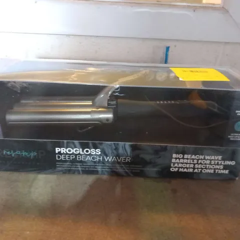 BOXED REVAMP PROFESSIONAL THE NEW LOVE PROGLOSS DEEP BEACH WAVER SET