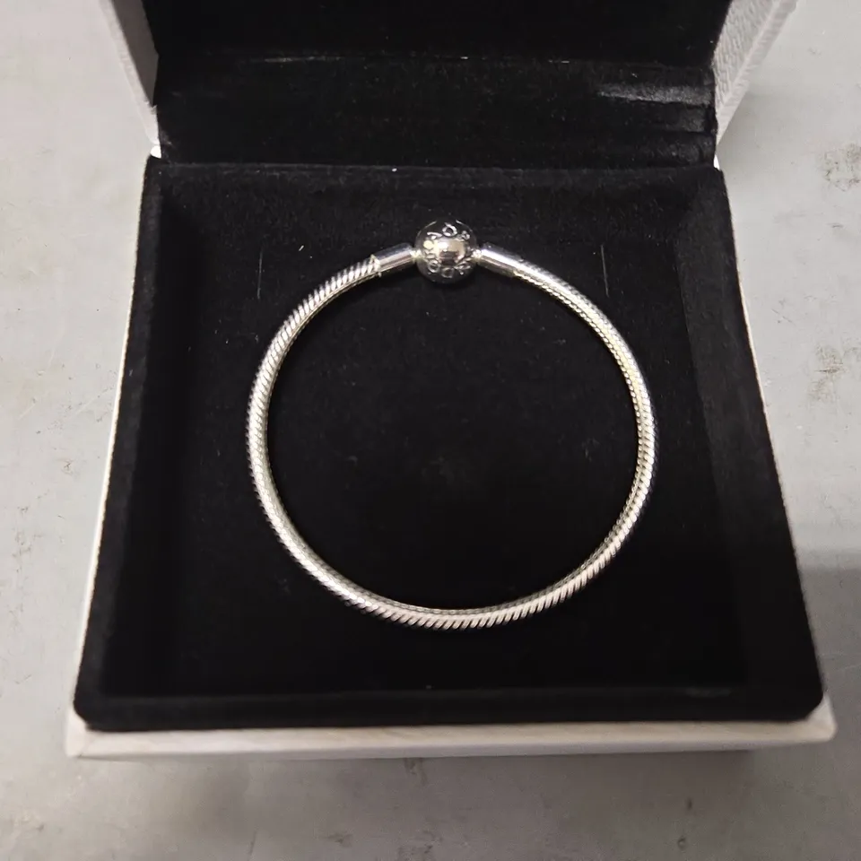 BOXED PANDORA BALL CLASP BRACELET