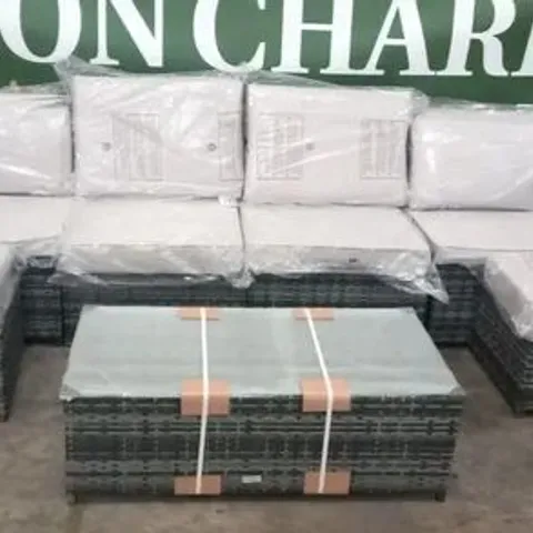 THE BEAUMONT 7 PIECE RATTAN SET - COLLECTION ONLY