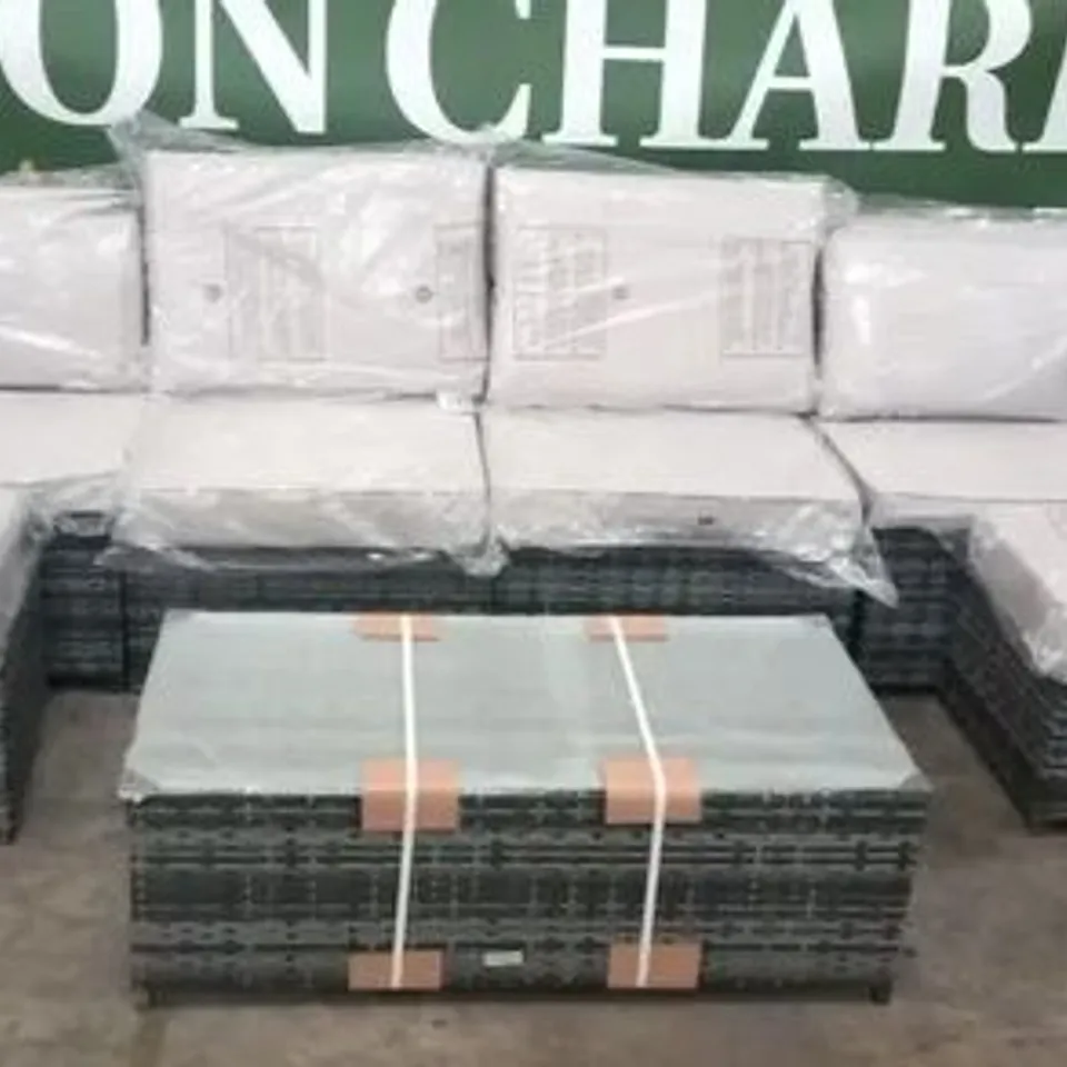 THE BEAUMONT 7 PIECE RATTAN SET - COLLECTION ONLY 