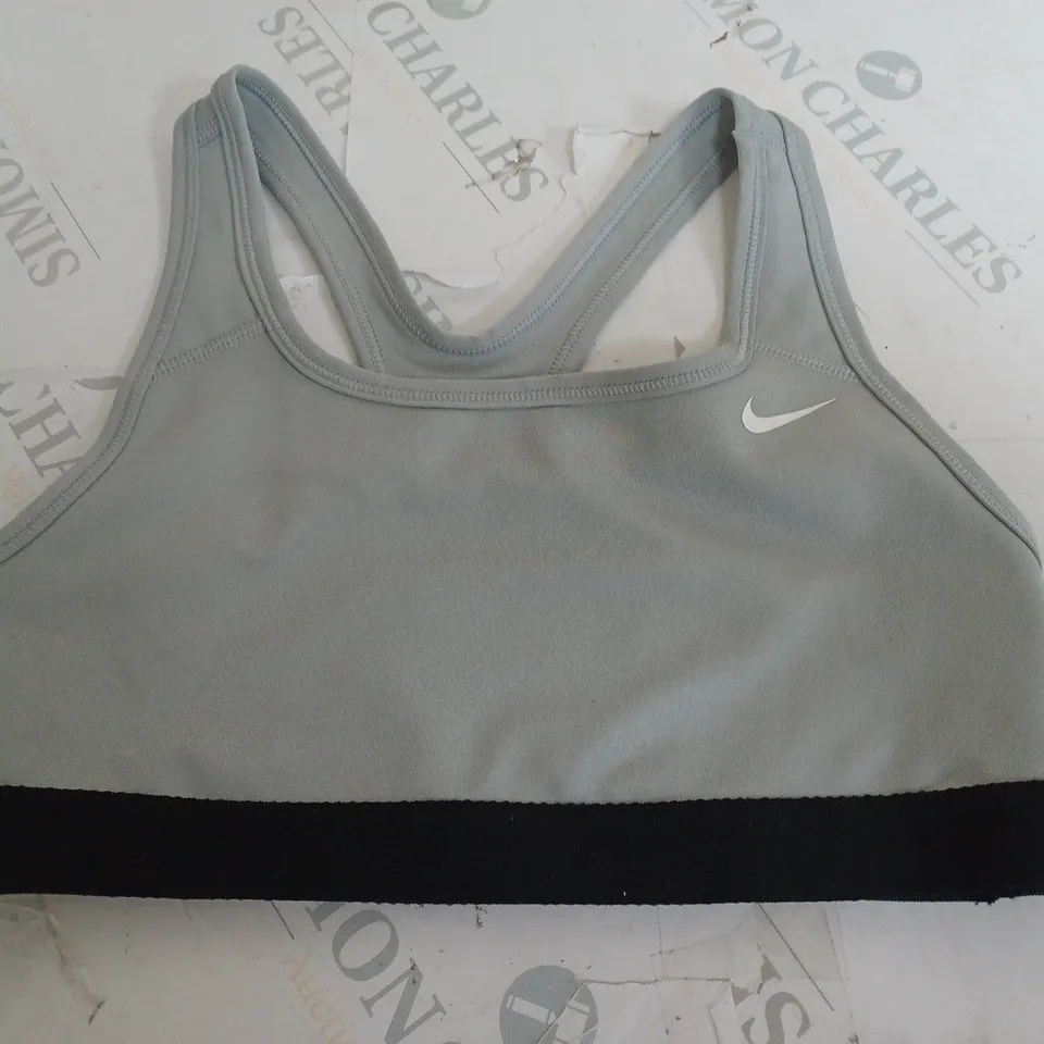 NIKE GREY SPORTS BRA - L/G 146-156CM