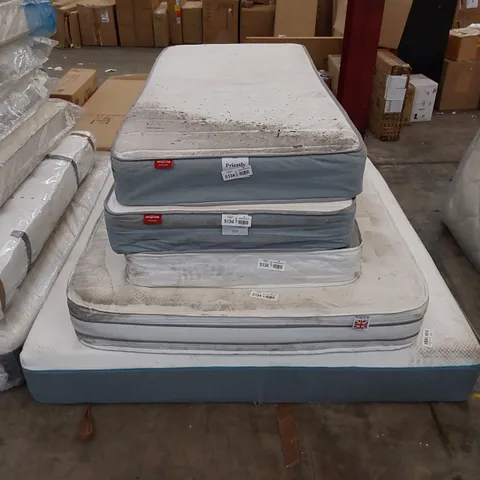 5 X ASSORTED MATTRESSES. SIZES, BRANDS AND CONDITIONS VARY