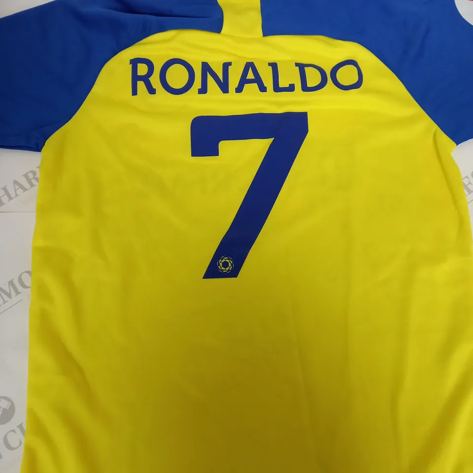 AL NASSR HOME KIT WITH RONALDO 7 SIZE 24