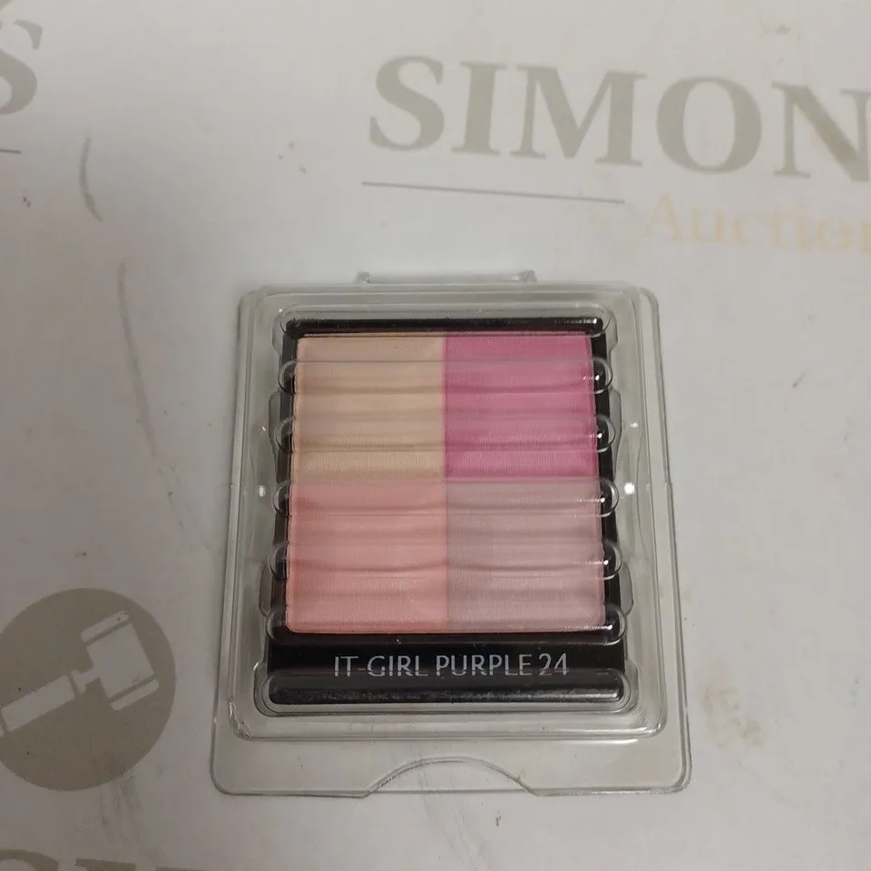 BOX OF APPROXIMATELY 20 GIVENCHY BLUSH TESTER UNITS - 24 IT GIRL PURPLE 