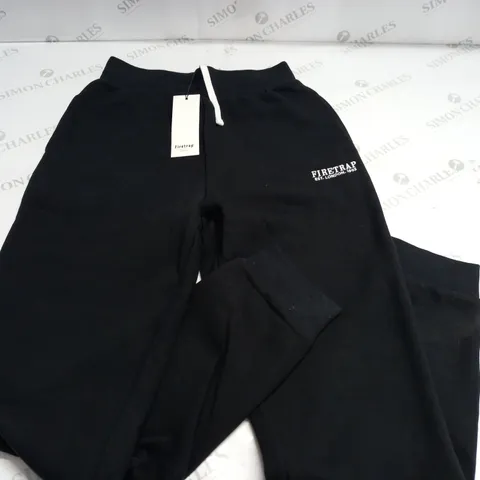 FIRETRAP BLACK JOGGERS - 10