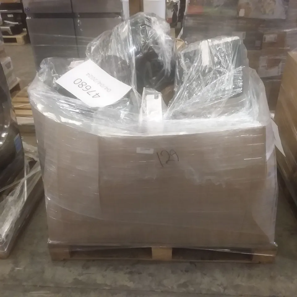 PALLET OF APPROXIMATELY 22 UNPROCESSED RAW RETURN HOUSEHOLD AND ELECTRICAL GOODS TO INCLUDE;