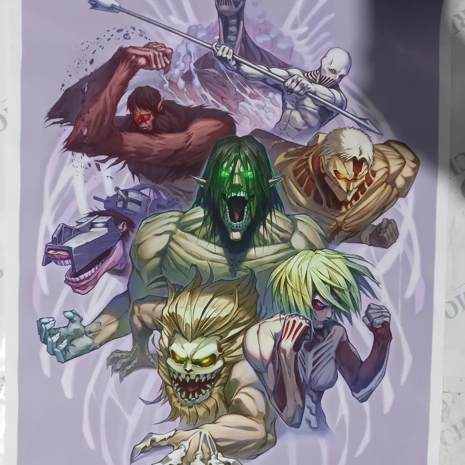 SIGNED COLLECTION OF 3 ANIME ART PRINTS